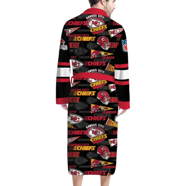 Kansas City Chiefs Unisex 3D Bathrobe