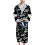 Las Vegas Raiders Unisex 3D Bathrobe