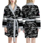 Las Vegas Raiders Unisex 3D Bathrobe