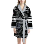 Las Vegas Raiders Unisex 3D Bathrobe