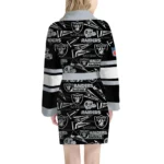 Las Vegas Raiders Unisex 3D Bathrobe