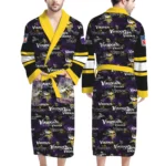 Minnesota Vikings Unisex 3D Bathrobe