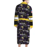 Minnesota Vikings Unisex 3D Bathrobe
