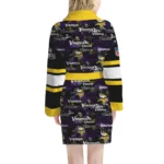 Minnesota Vikings Unisex 3D Bathrobe