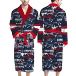 New England Patriots Unisex 3D Bathrobe