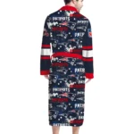 New England Patriots Unisex 3D Bathrobe