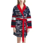New England Patriots Unisex 3D Bathrobe