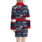 New England Patriots Unisex 3D Bathrobe