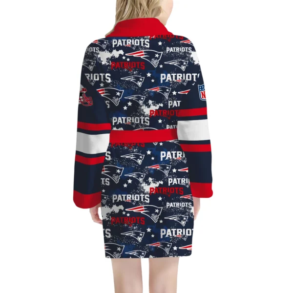 New England Patriots Unisex 3D Bathrobe