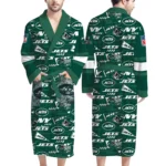 New York Jets Unisex 3D Bathrobe