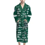 New York Jets Unisex 3D Bathrobe