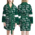 New York Jets Unisex 3D Bathrobe