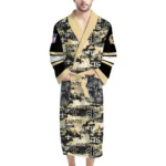 New Orleans Saints Unisex 3D Bathrobe