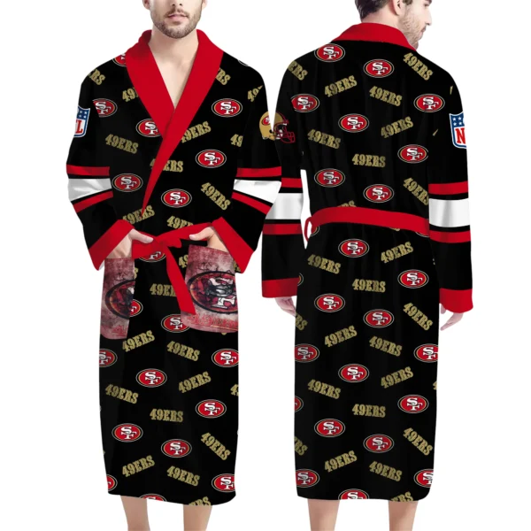 San Francisco 49ers Unisex 3D Bathrobe