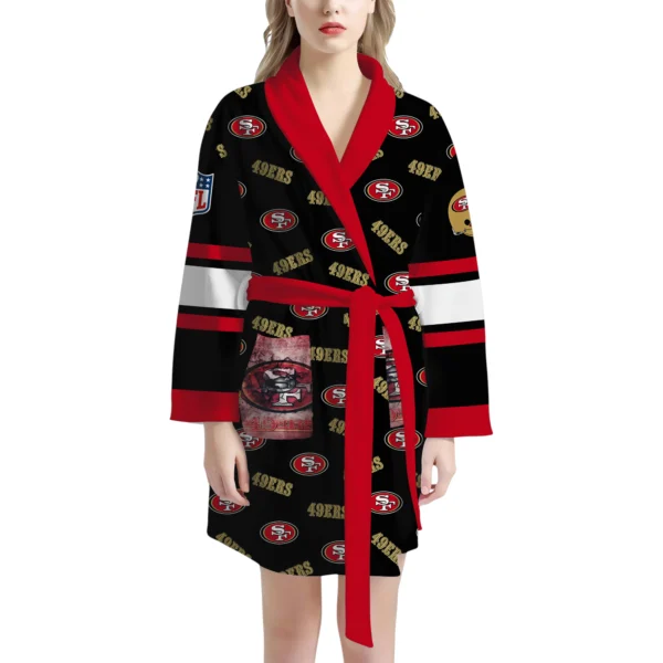 San Francisco 49ers Unisex 3D Bathrobe