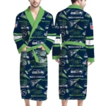 Seattle Seahawks Unisex 3D Bathrobe