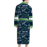 Seattle Seahawks Unisex 3D Bathrobe