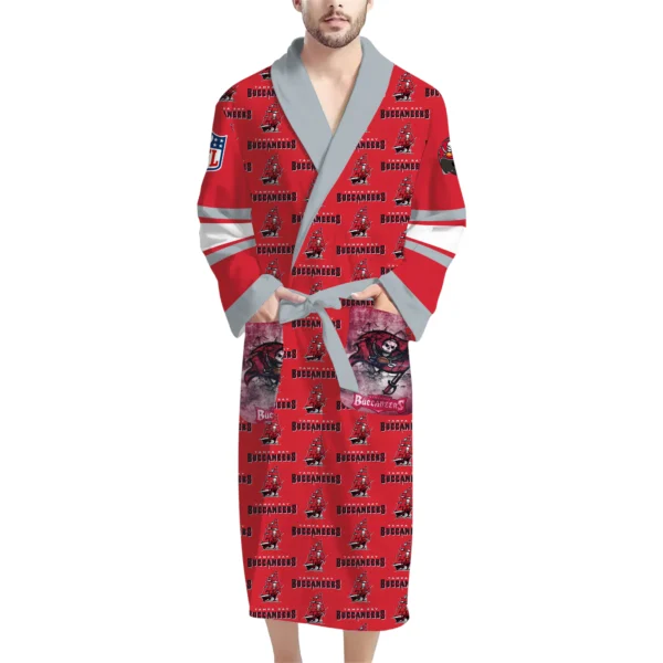 Tampa Bay Buccaneers Unisex 3D Bathrobe