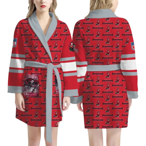Tampa Bay Buccaneers Unisex 3D Bathrobe