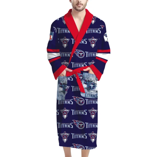 Tennessee Titans Unisex 3D Bathrobe