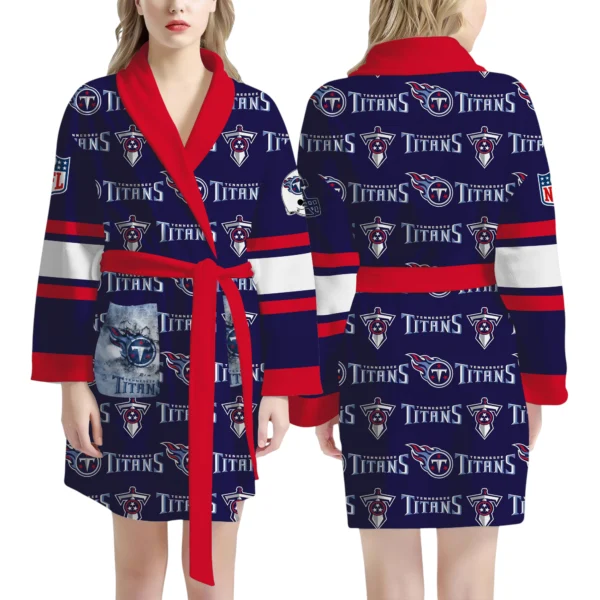 Tennessee Titans Unisex 3D Bathrobe