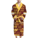 Washington Commanders Unisex 3D Bathrobe