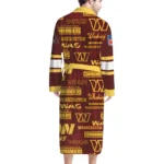 Washington Commanders Unisex 3D Bathrobe