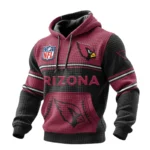 Arizona Cardinals 3D Waffle Pullover Hoodie