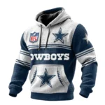 Dallas Cowboys 3D Waffle Pullover Hoodie