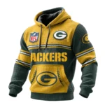 Green Bay Packers 3D Waffle Pullover Hoodie