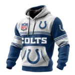 Indianapolis Colts 3D Waffle Pullover Hoodie