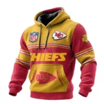Kansas City Chiefs 3D Waffle Pullover Hoodie