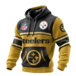 Pittsburgh Steelers 3D Waffle Pullover Hoodie