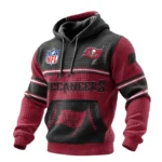 Tampa Bay Buccaneers 3D Waffle Pullover Hoodie