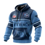 Tennessee Titans 3D Waffle Pullover Hoodie