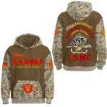 Las Vegas Raiders US Marine Corps 250th Anniversary 3D Hoodie Limited 2026 Custom Your Name