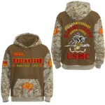 Tampa Bay Buccaneers US Marine Corps 250th Anniversary 3D Hoodie Limited 2026 Custom Your Name
