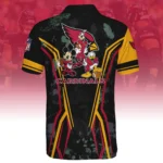 Arizona Cardinals x Disney 3D Polo Shirt Custom Name