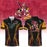 Arizona Cardinals x Disney 3D Polo Shirt Custom Name