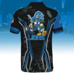 Detroit Lions x Disney 3D Polo Shirt Custom Name