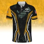 Green Bay Packers x Disney 3D Polo Shirt Custom Name