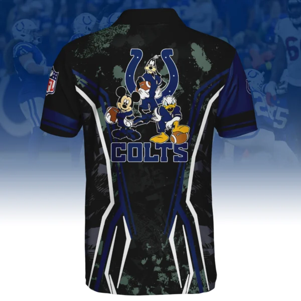 Indianapolis Colts x Disney 3D Polo Shirt Custom Name