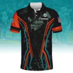 Miami Dolphins x Disney 3D Polo Shirt Custom Name