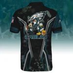Philadelphia Eagles x Disney 3D Polo Shirt Custom Name