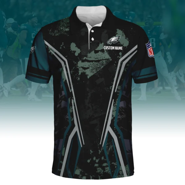 Philadelphia Eagles x Disney 3D Polo Shirt Custom Name