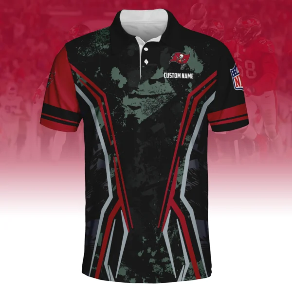 Tampa Bay Buccaneers x Disney 3D Polo Shirt Custom Name