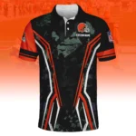 Cleveland Browns x Disney 3D Polo Shirt Custom Name