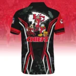 Kansas City Chiefs x Disney 3D Polo Shirt Custom Name