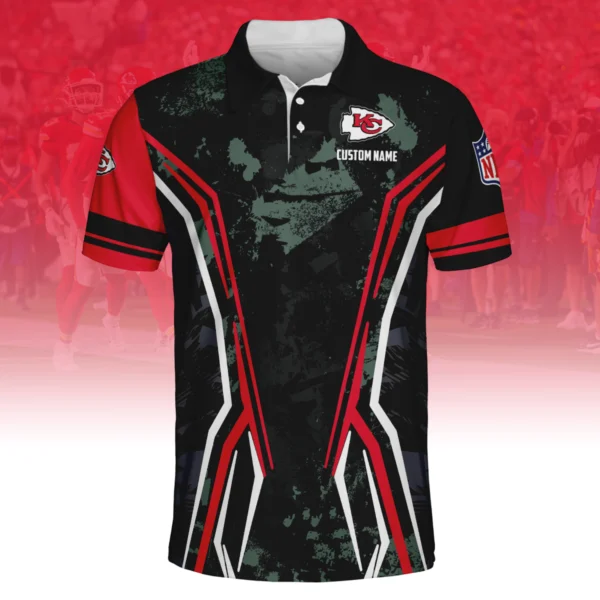 Kansas City Chiefs x Disney 3D Polo Shirt Custom Name