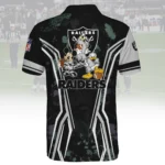 Las Vegas Raiders x Disney 3D Polo Shirt Custom Name